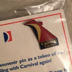 Carnival Cruise Line GLORY Collectors pin NIP